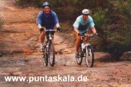 Mouintainbiken in der Natur